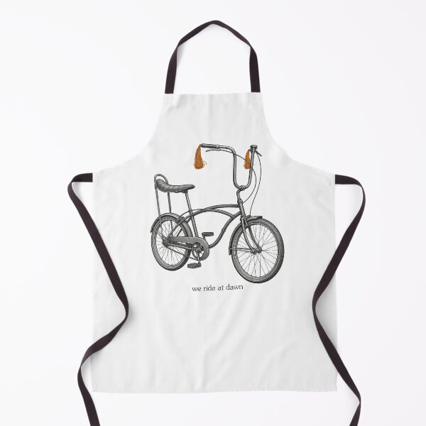 Item preview, We Ride at Dawn Orange Tassles | Dragster Bike | Banana Seat Bike | Gen X Nostalgia Shirt | 70s Childhood Retro Christmas Birthday designed and sold by The Frog.