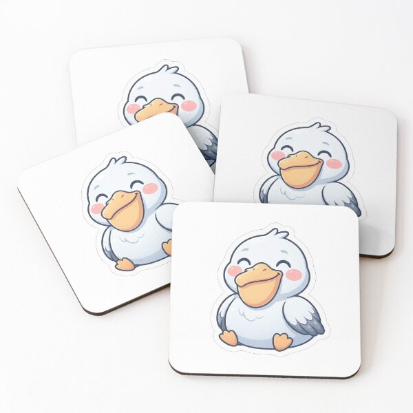 Item preview, Cute Happy Little Bird Pelikan designed and sold by Owcomm.