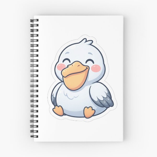 Item preview, Cute Happy Little Bird Pelikan designed and sold by Owcomm.
