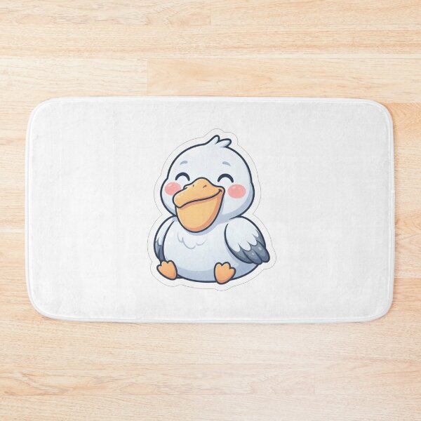 Item preview, Cute Happy Little Bird Pelikan designed and sold by Owcomm.