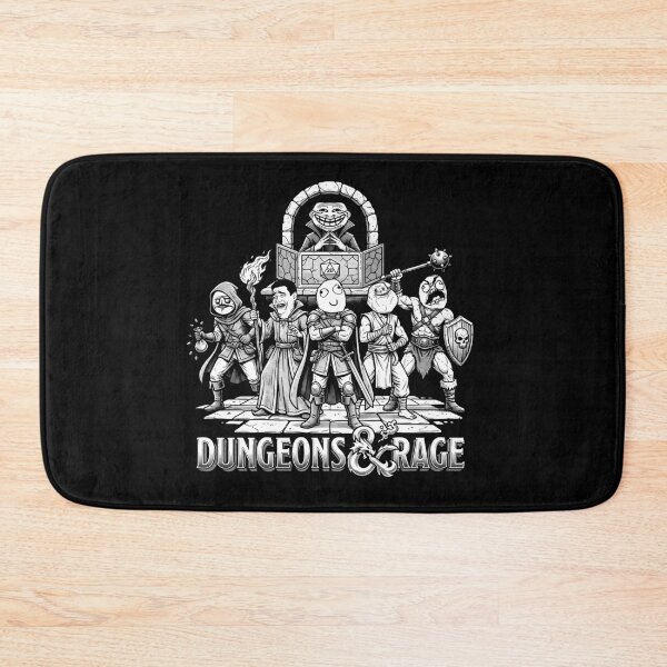 Item preview, Dungeons and Rage Comic Meme Tabletop RPG Party Parody designed and sold by AdyKurniawan.
