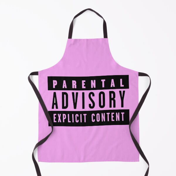 Item preview, Parental Advisory black designed and sold by Happie Kids.