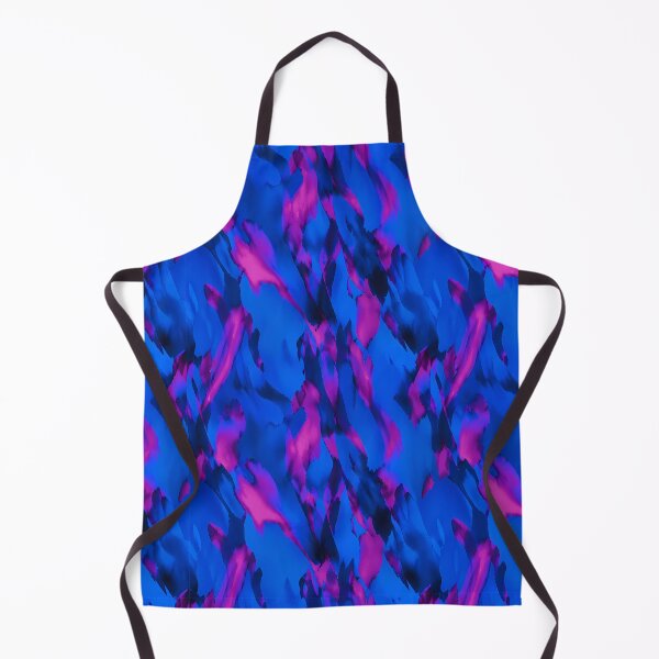 Item preview, Sapphire Blue and Magenta Abstract Watercolor Pattern designed and sold by zenjiinspired.