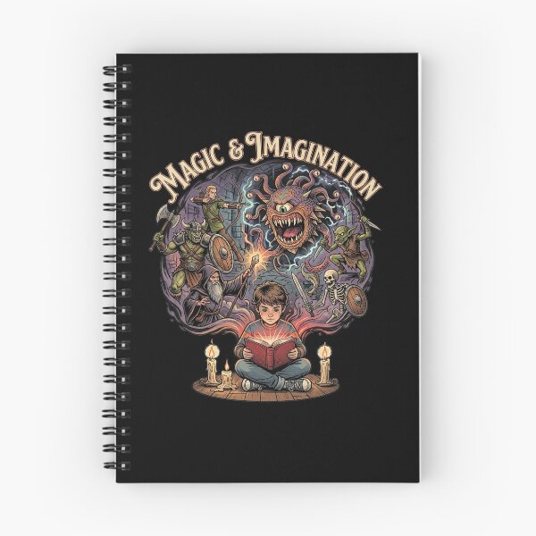 Item preview, Magic and Imagination Fantasy RPG Reading Retro Storybook Art designed and sold by AdyKurniawan.