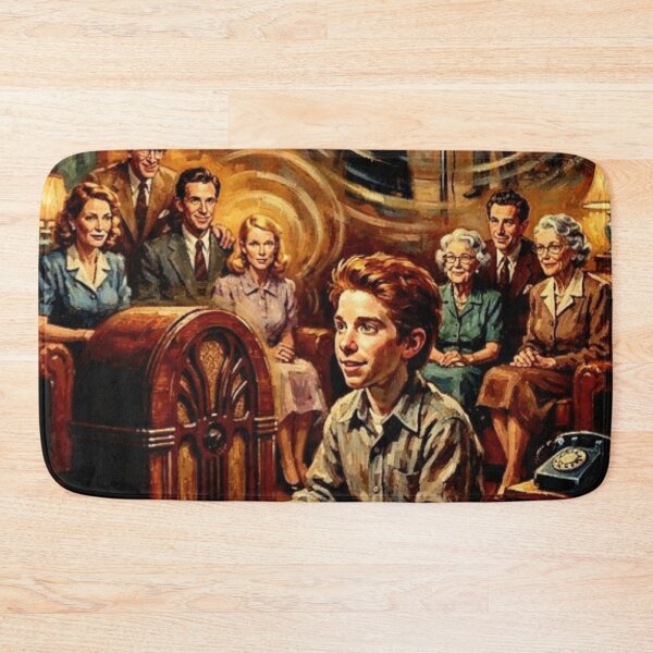 Item preview, Radio Days Nostalgic Comedy Fine Art Tribute designed and sold by Art's Diner.