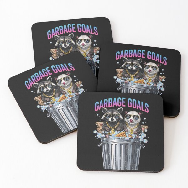 Item preview, Garbage Goals Raccoon & Opossum Shirt – Funny Trash Animal Best Friends Meme Tee designed and sold by ZyxDes.