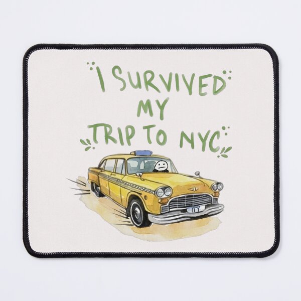 Item preview, I Survived My Trip To NYC,Yellow Taxi Humor designed and sold by lisdgoncalves.