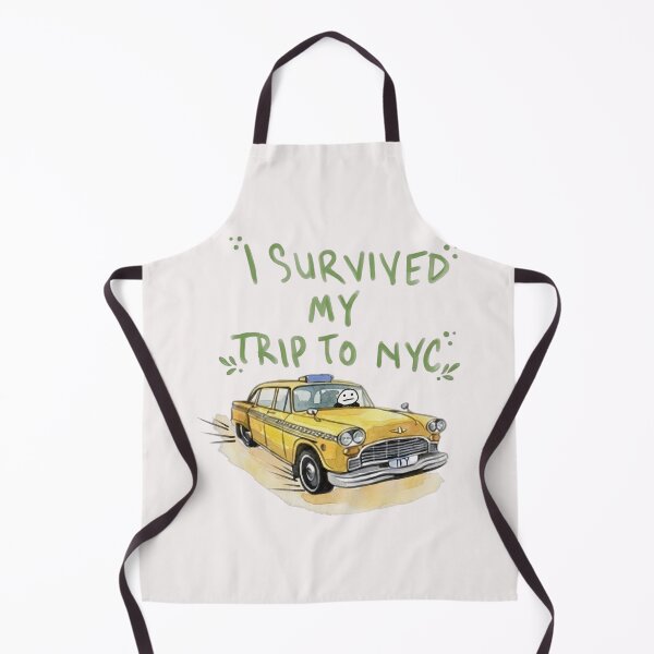 Item preview, I Survived My Trip To  NYC,Yellow Taxi Humor designed and sold by lisdgoncalves.