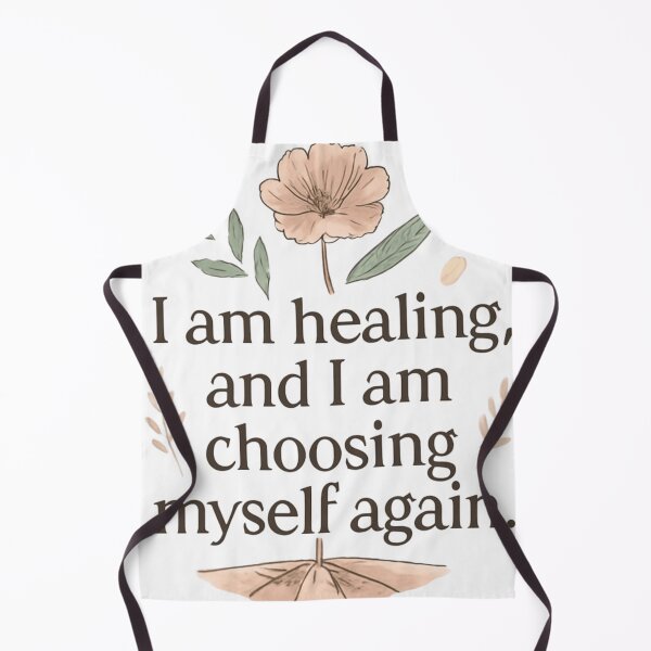 Item preview, Healing After Heartbreak Self-Love Quote designed and sold by Fresh Starts.