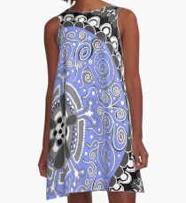 Mandala 1 A-Line Dress