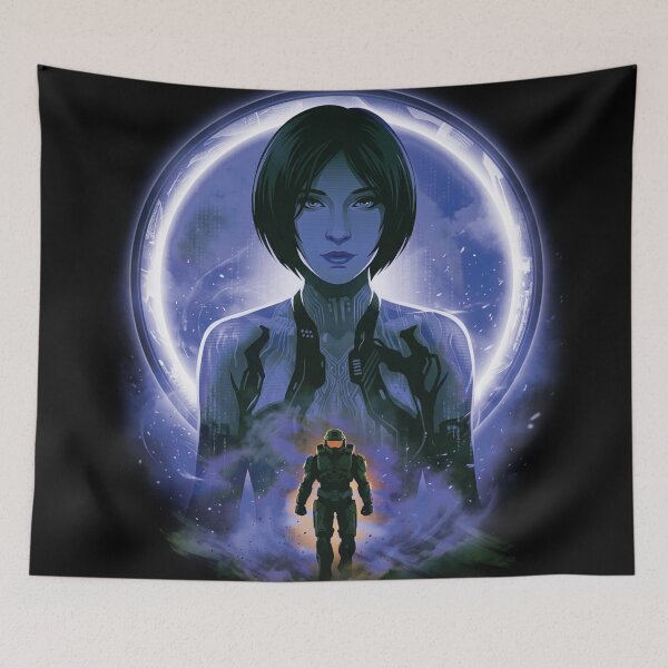 Item preview, Cortana and the Master Chief designed and sold by EBANON.