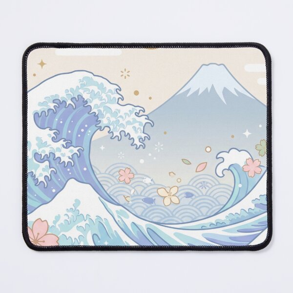 Item preview, Waves, Mount Fuji: this is Japan designed and sold by SoraPetals.