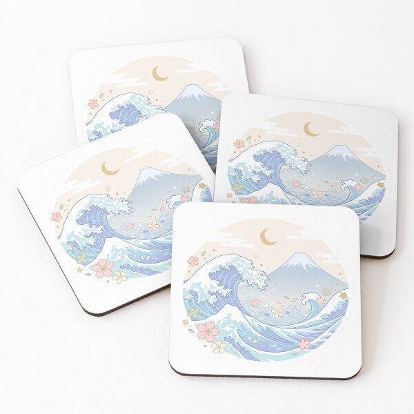 Item preview, Waves, Mount Fuji: this is Japan designed and sold by SoraPetals.