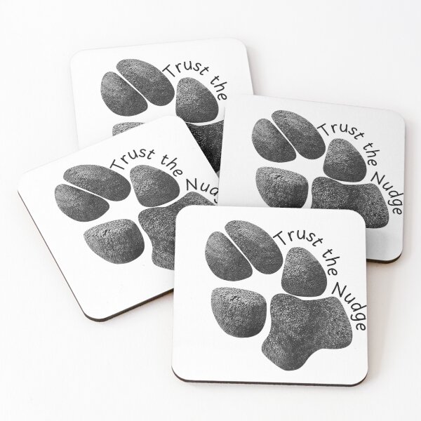 Item preview, Trust the Nudge - Bea's Digital Paw Print (Alt Font) designed and sold by Lanie B Meyer.