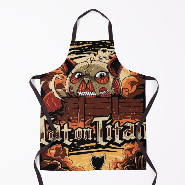 Item preview, Cat on Titan Parody designed and sold by PRINTATSTUDIO.