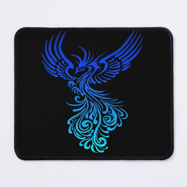 Item preview, Artistic Phoenix Blue  Aqua Color Blend designed and sold by taiche.