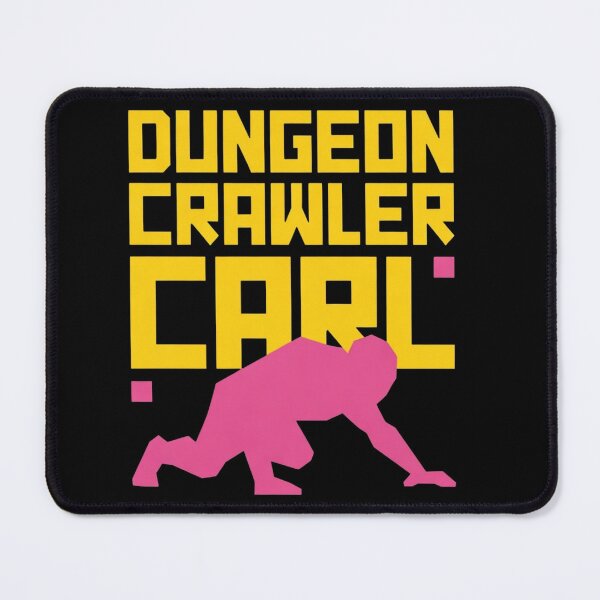 Item preview, Dungeon Crawler Carl - Block Typography & Pink Silhouette designed and sold by Wear-X.
