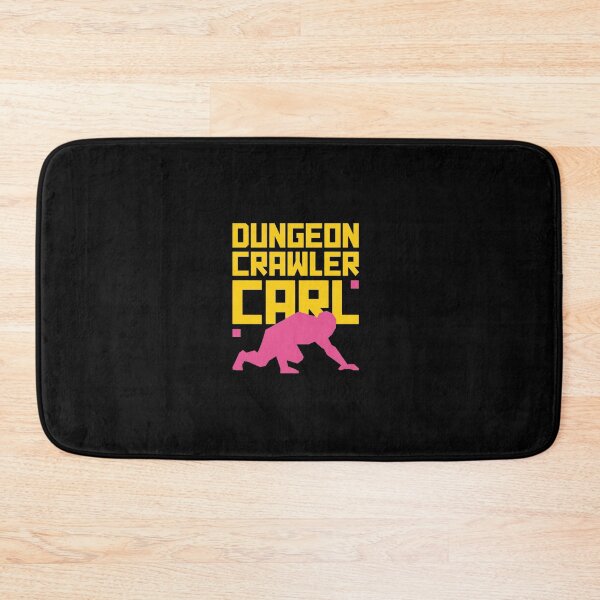 Item preview, Dungeon Crawler Carl - Block Typography & Pink Silhouette designed and sold by Wear-X.