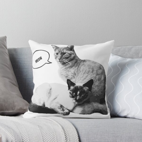 Item preview, Black and White Cat Artwork based on my furbabies designed and sold by MamaNeeaDesigns.
