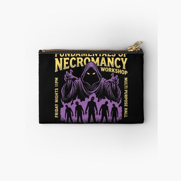 Item preview, Fundamentals of Necromancy Funny Tabletop RPG Retro Flyer designed and sold by AdyKurniawan.