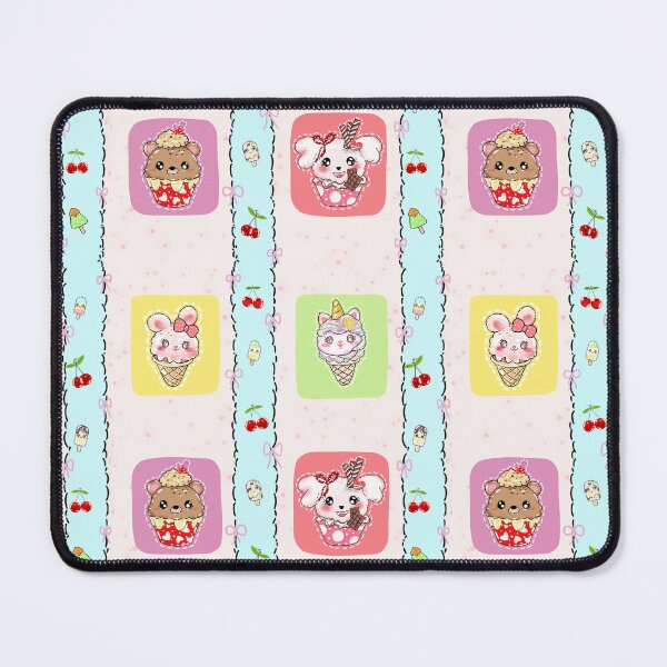 Item preview, Cute Kawaii Dessert Animals Pattern designed and sold by i-have-idea.