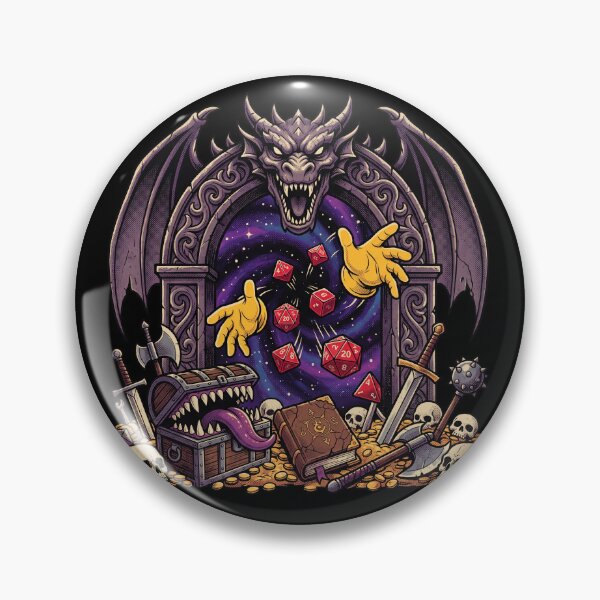 Item preview, Beware the Mimic - Fantasy RPG Dragon & Dice Magic designed and sold by AdyKurniawan.