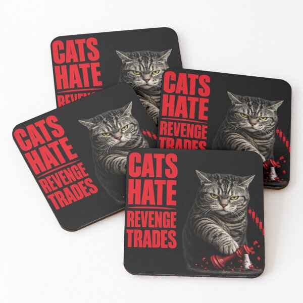 Item preview, Cats Hate Revenge Trades Funny Forex Trading Cat Trader Gift designed and sold by PipForgeStudio .