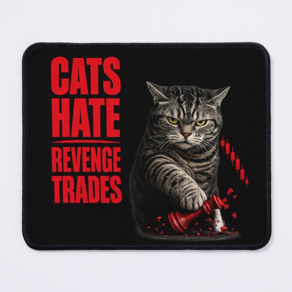 Item preview, Cats Hate Revenge Trades Funny Forex Trading Cat Trader Gift designed and sold by PipForgeStudio .
