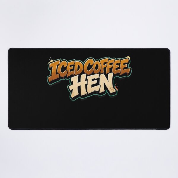 Item preview, Iced Coffee Hen designed and sold by TheEndDesign.