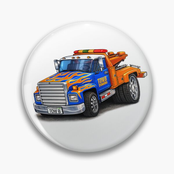 Item preview, Tow B Tow Truck Cartoon designed and sold by Scott Hayes.