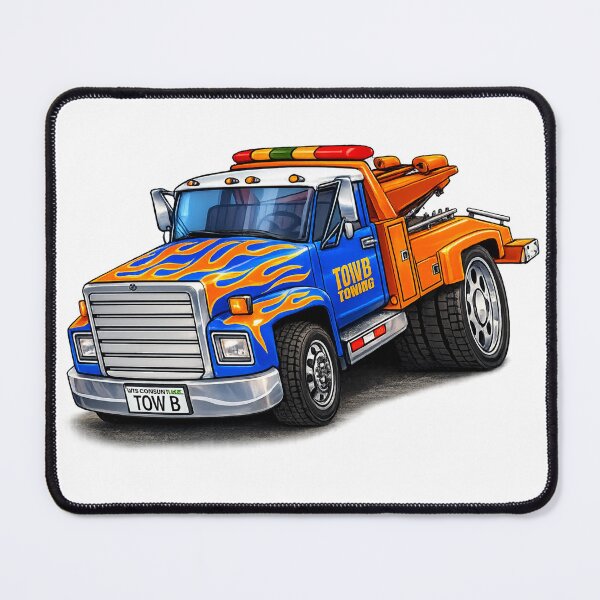 Item preview, Tow B Tow Truck Cartoon designed and sold by Scott Hayes.