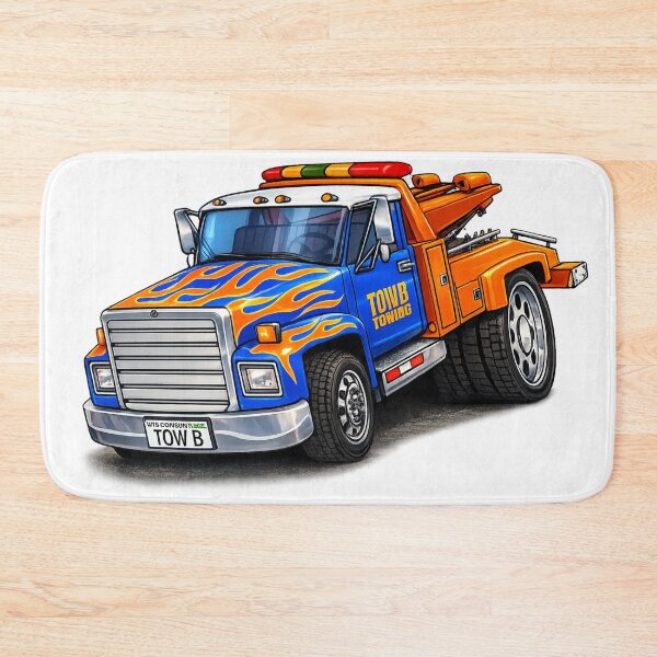 Item preview, Tow B Tow Truck Cartoon designed and sold by Scott Hayes.