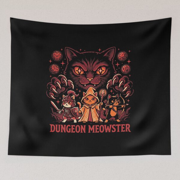 Item preview, Dungeon Meowster - Fantasy RPG Cat Party designed and sold by AdyKurniawan.