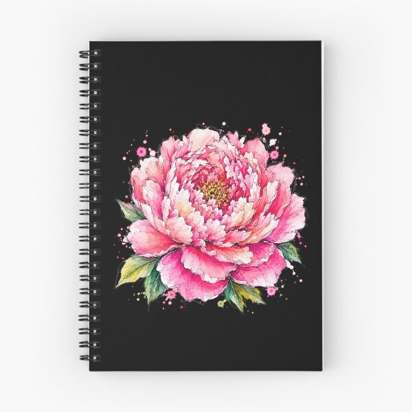 Item preview, Pink Peony Watercolor Art – Elegant Botanical Floral Illustration designed and sold by ColorSplash123.