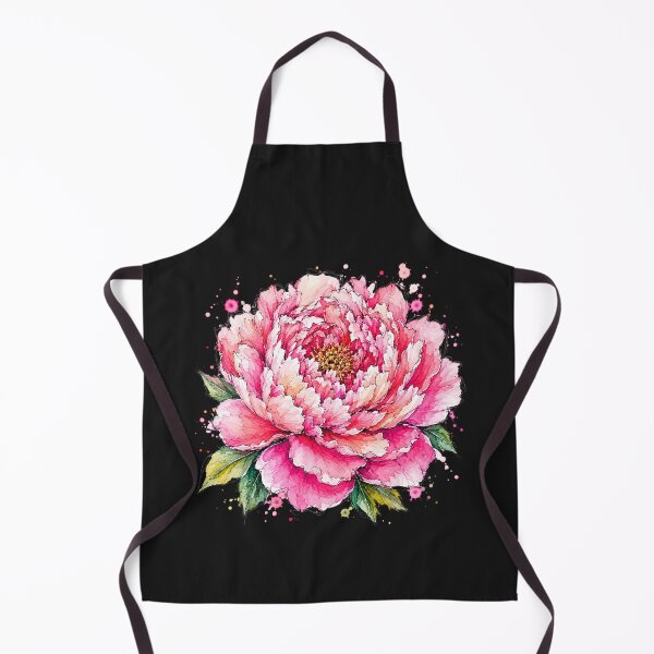 Item preview, Pink Peony Watercolor Art – Elegant Botanical Floral Illustration designed and sold by ColorSplash123.