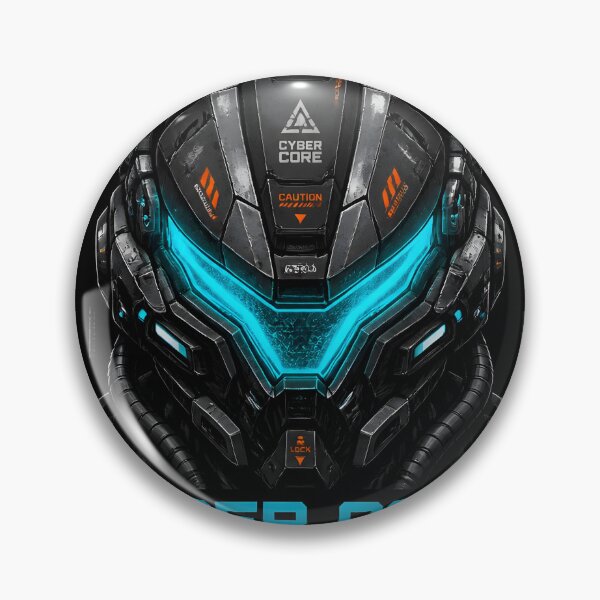 Item preview, Cyber Core - Futuristic Mecha Streetwear designed and sold by tokstoremx.