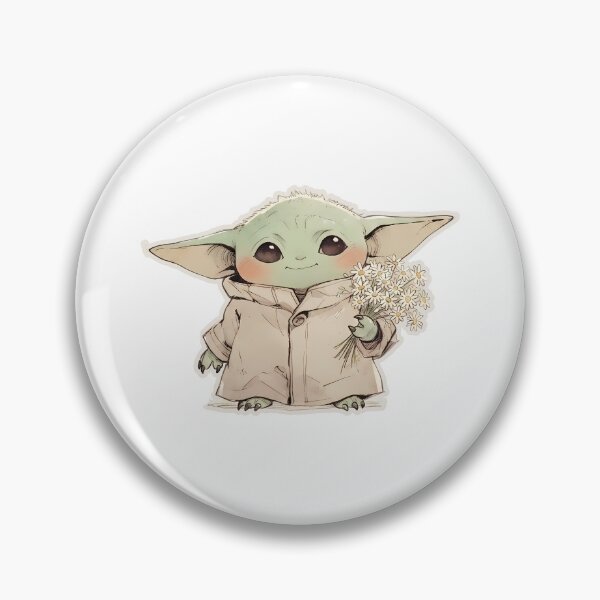 Item preview, BABY YODA DAISY BOUQUET designed and sold by LIS AND MELIVERSO.
