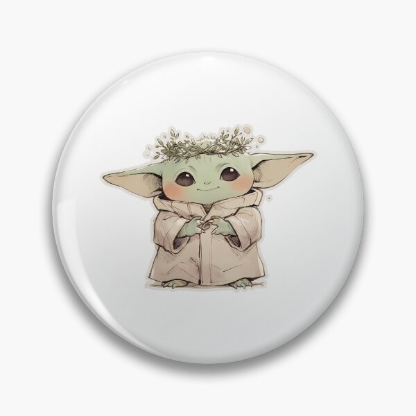 Item preview, BABY YODA DRIED FLOWER CROWN designed and sold by LIS AND MELIVERSO.