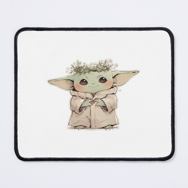 Item preview, BABY YODA DRIED FLOWER CROWN designed and sold by LIS AND MELIVERSO.
