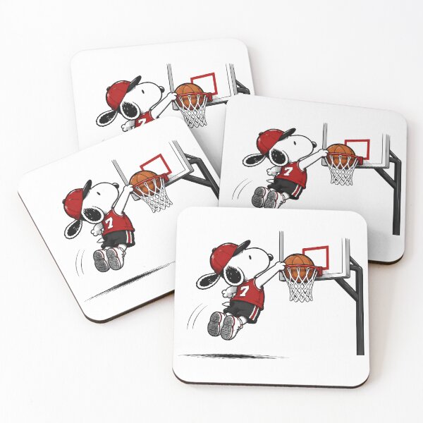 Item preview, Cute Snoopy Slam Dunk Basketball | Funny Beagle Sports Fan Art designed and sold by artizallart.