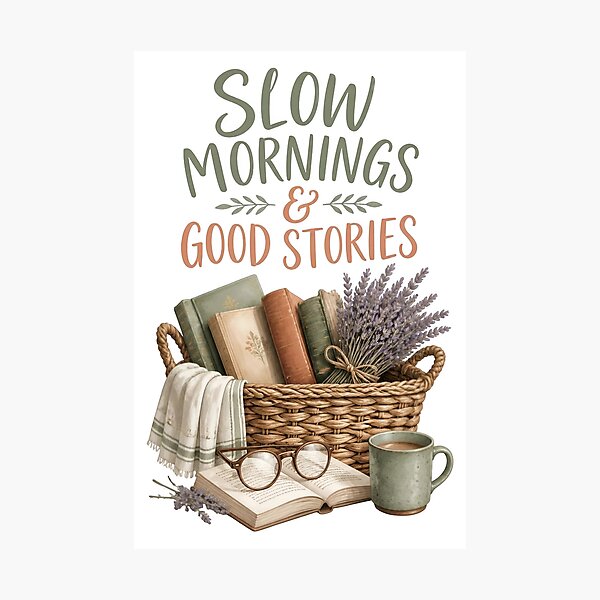 Item preview, Slow Mornings And Good Stories designed and sold by Sovereign Supply Co..