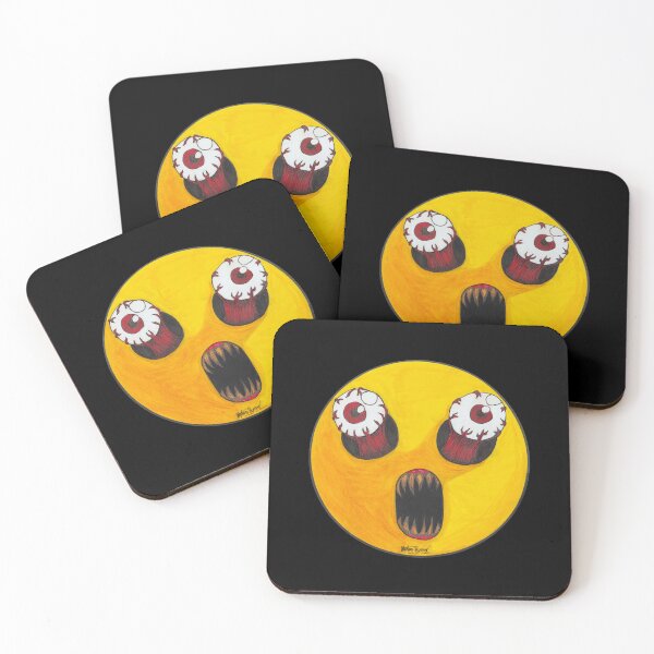 Item preview, Surprised Scar-E-Moji - Classic Yellow Edition designed and sold by Grimmlar.