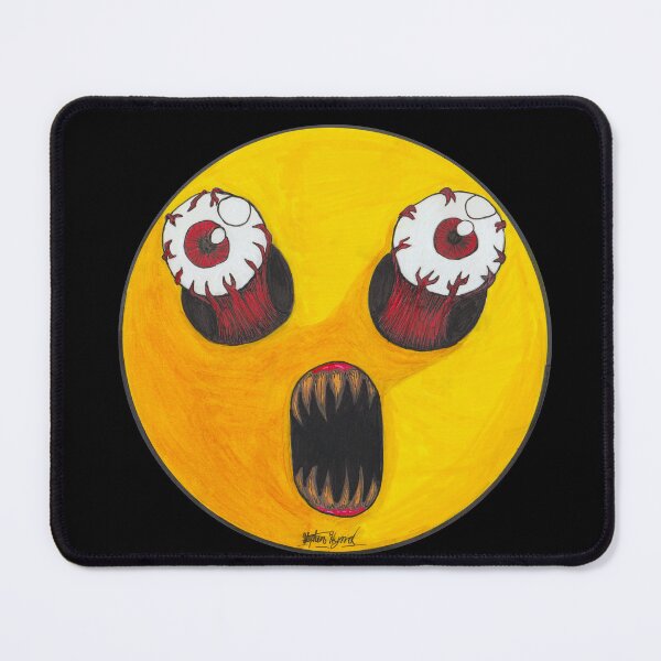 Item preview, Surprised Scar-E-Moji - Classic Yellow Edition designed and sold by Grimmlar.