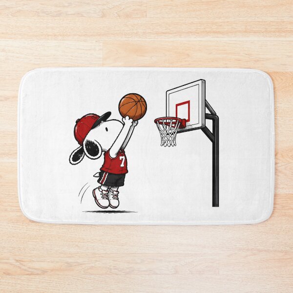 Item preview, Cute Snoopy Shooting Hoops | Basketball Fan Art designed and sold by artizallart.