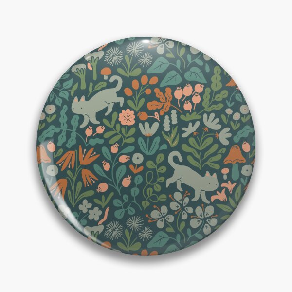 Item preview, Botanical Kitties. Whimsical Cats, Mushrooms, Birds & Blooms designed and sold by kostolom3000.