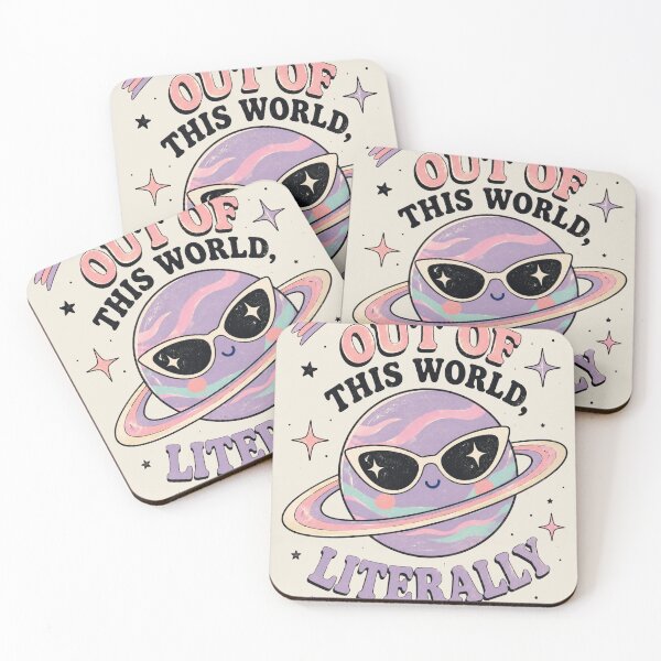 Item preview, Out of This World Literally - Retro Y2K Planet designed and sold by EsenciaZen.