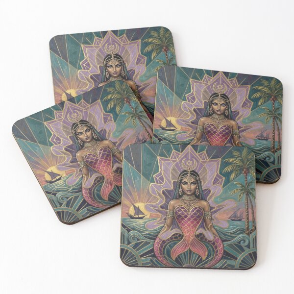 Item preview, Art Deco Mermaid designed and sold by Bellewood222.