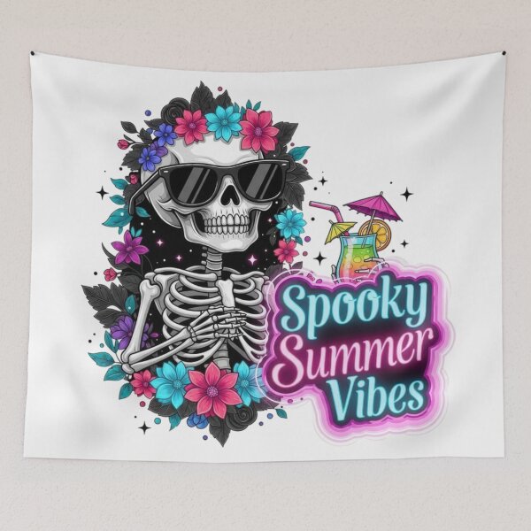 Item preview, spooky summer vibes designed and sold by INKRebelGraphic.
