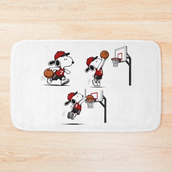 Item preview, Cute Snoopy Basketball Action | Dribble, Shoot & Slam Dunk Fan Art designed and sold by artizallart.