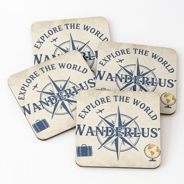 Item preview, Explore the World Wanderlust Vintage Compass Map Travel Adventure Sticker designed and sold by FestivityFinds.